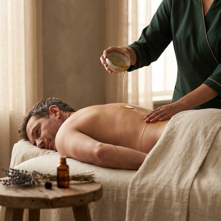 Aromaöl-Massage bei Kanlaya Thai Massage Berlin