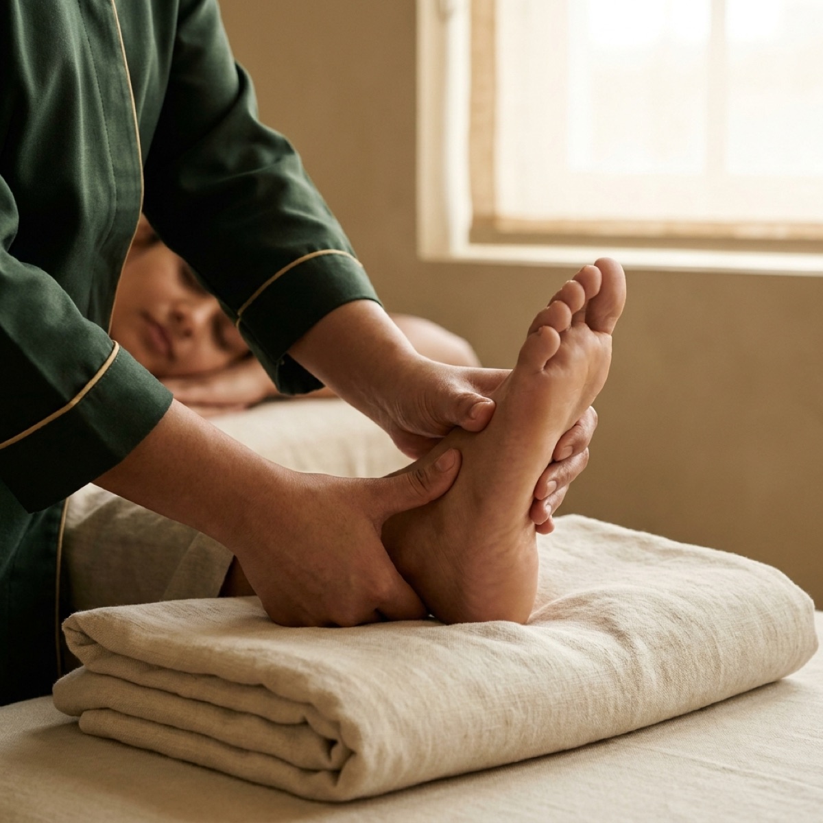 Fußreflexzonenmassage